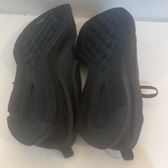 Nike zoom running athletic shoes black lightweight sneakers walking women size 8 - Picture 8 of 12